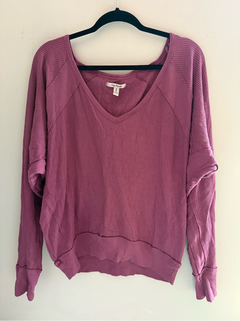 Free People Santa Clara Thermal Mulberry - Picture 3 of 5